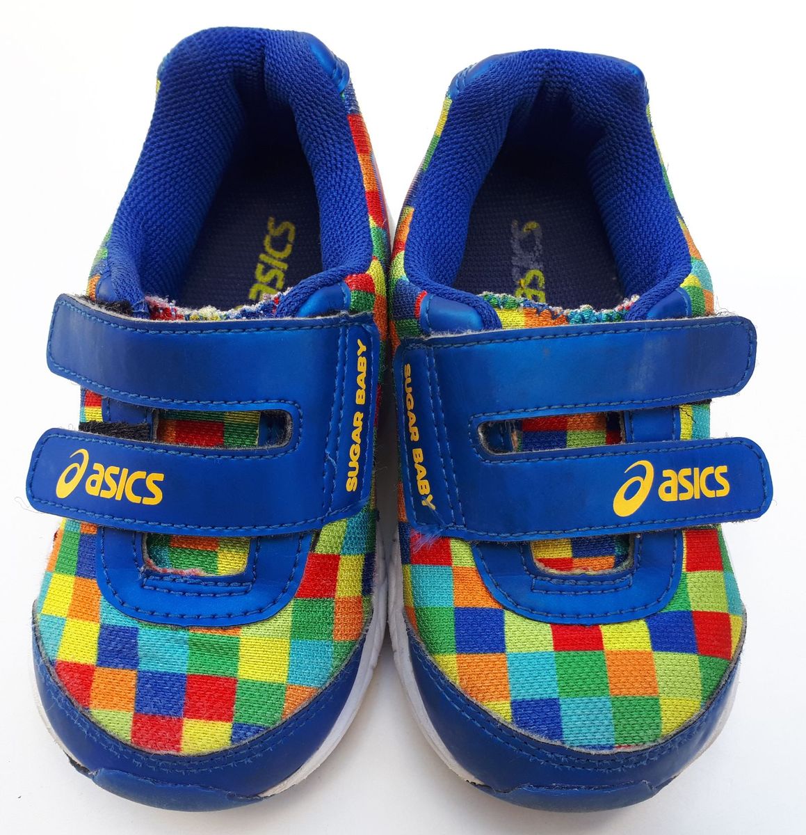 tenis asics infantil colorido