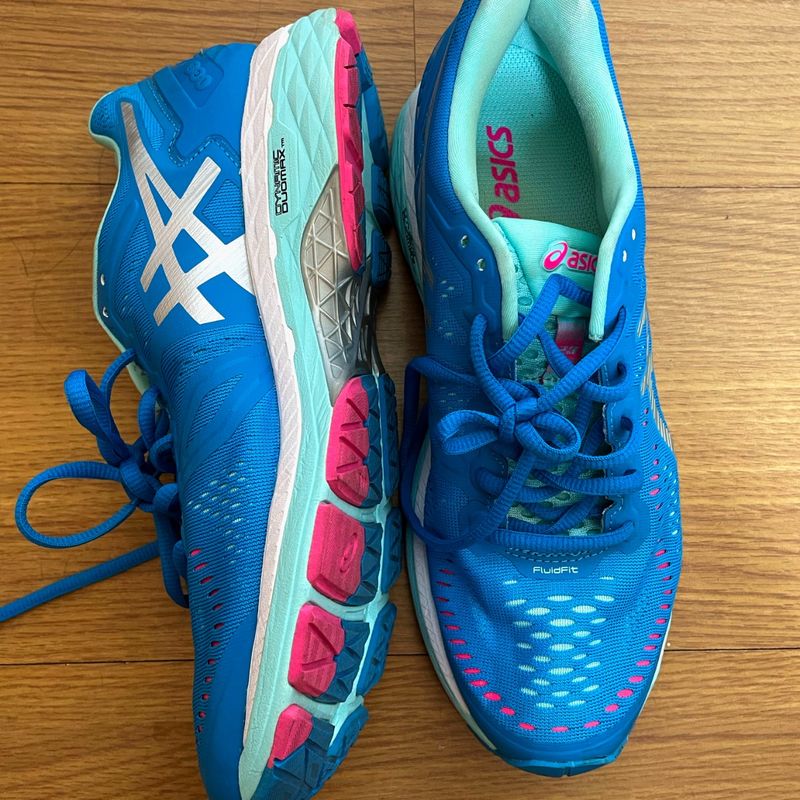 Tenis Asics Dynamic Duomax Tm 23 Colorido Tam 39 Asics Usado 109305118 enjoei