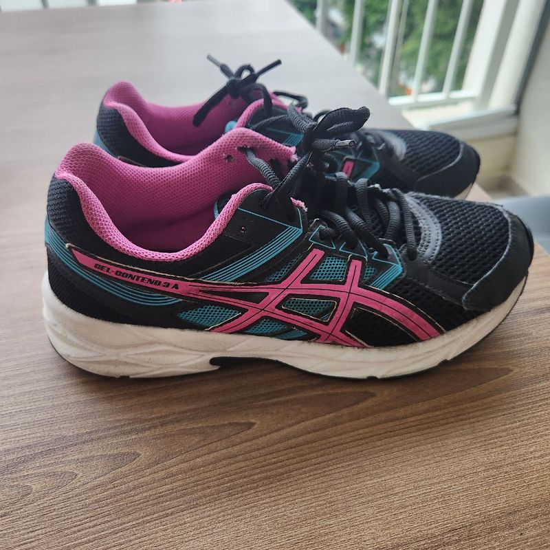 Asics gel contend 3 sales feminino