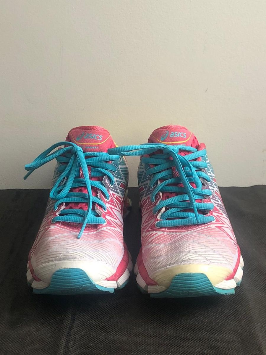 Asics kinsei 5 2025 azul e rosa