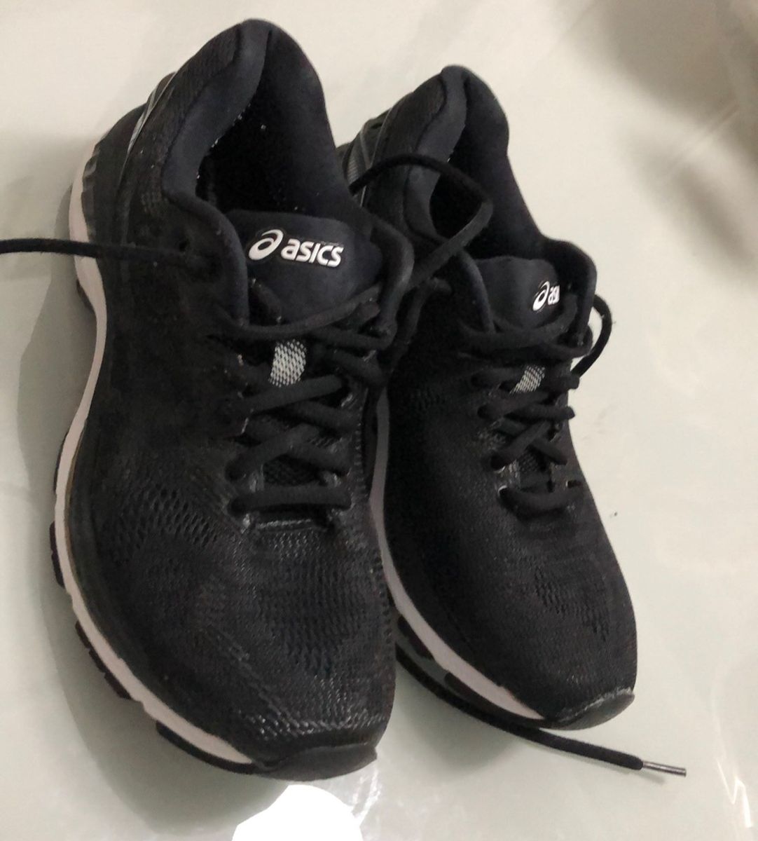 Asics nimbus clearance 20 feminino preto