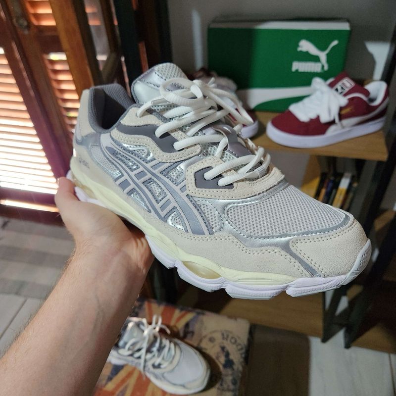 Tênis Asics Gel-Nyc ''Concrete Oatmeal'' | Usado 102978339 | enjoei
