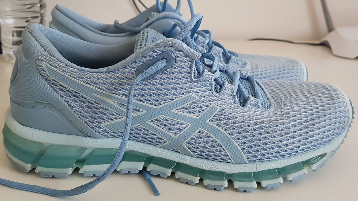 tenis asics quantum 360 azul