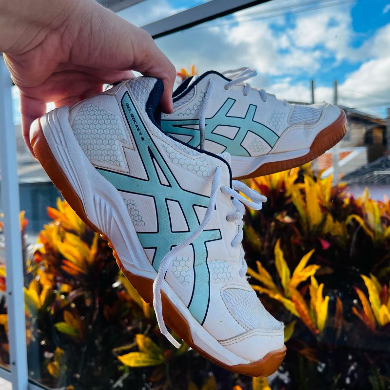 Tenis Asics Gel rocket 8 Feminino Tenis Feminino Asics Usado 96785151 enjoei