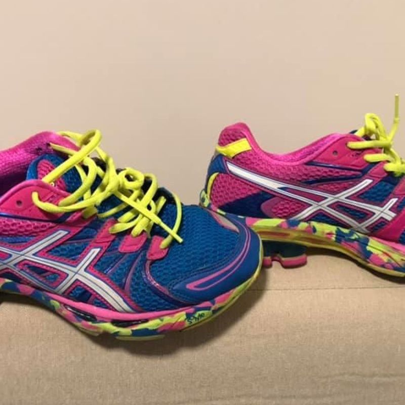 Tenis asics sendai feminino 2024 colorido