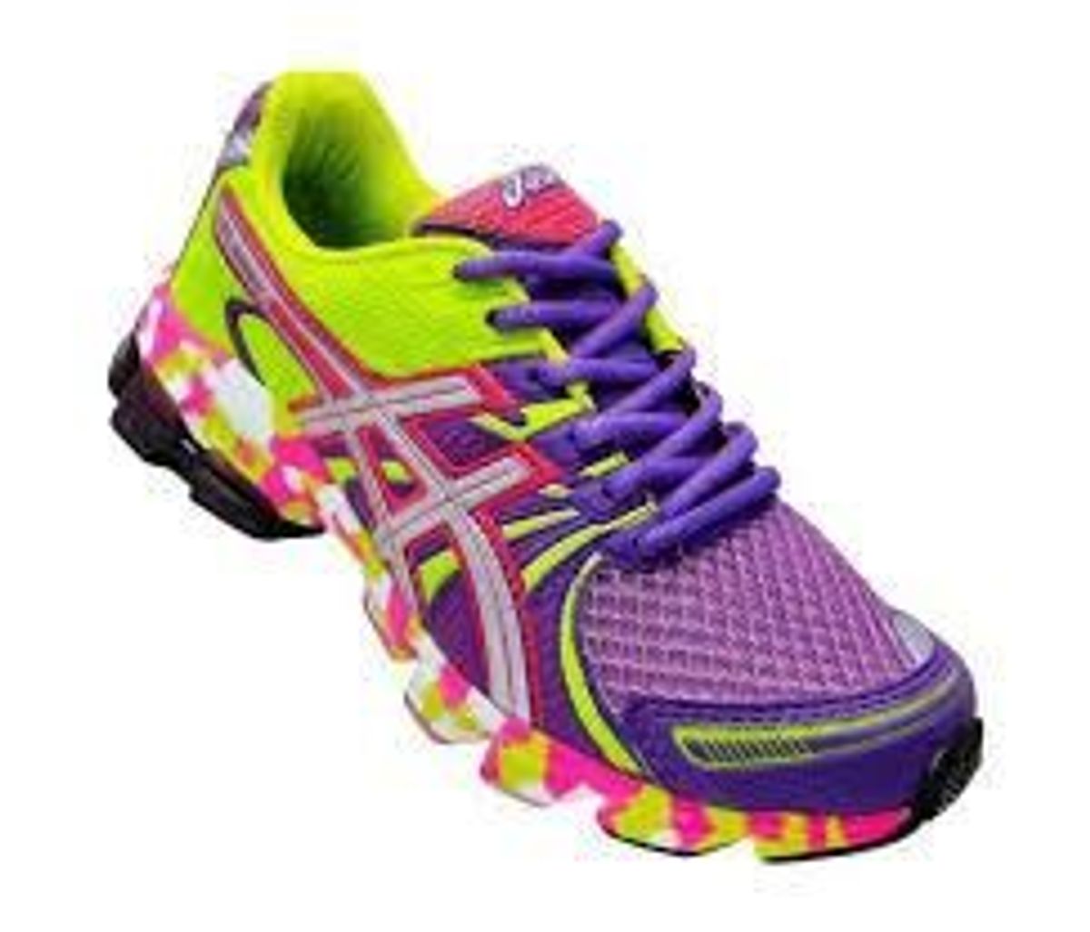 tenis asics sendai feminino colorido