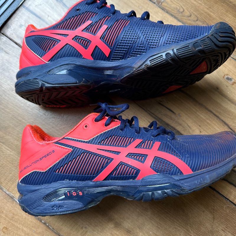 Asics gel solution 2024 speed 3 azul