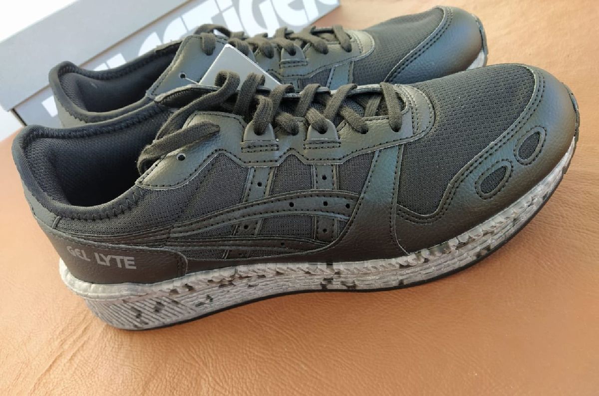 tênis asics hypergel tiger black masculino