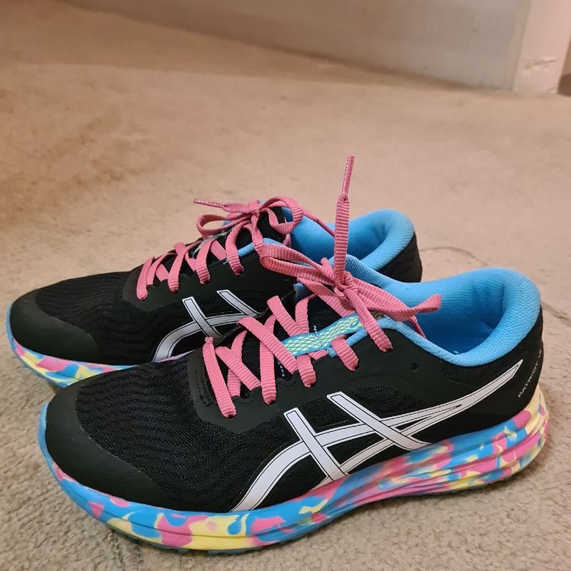 Tênis Asics Patriot 12 Tamanho 37 Preto Sola Colorida Tênis Feminino  Asics Usado 99308932 enjoei