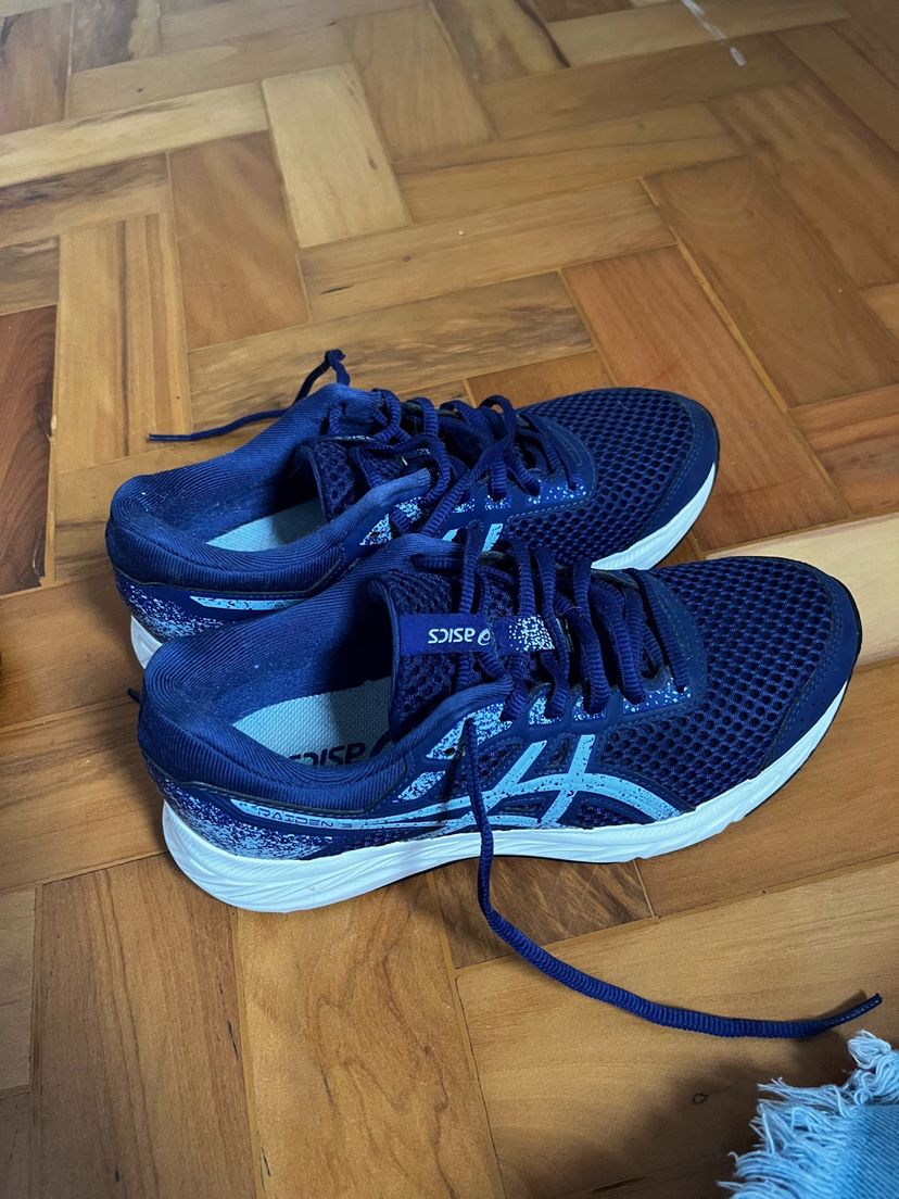 Tênis Asics Raiden 3 Azul 34 | Tênis Feminino Asics Usado 141376767 ...