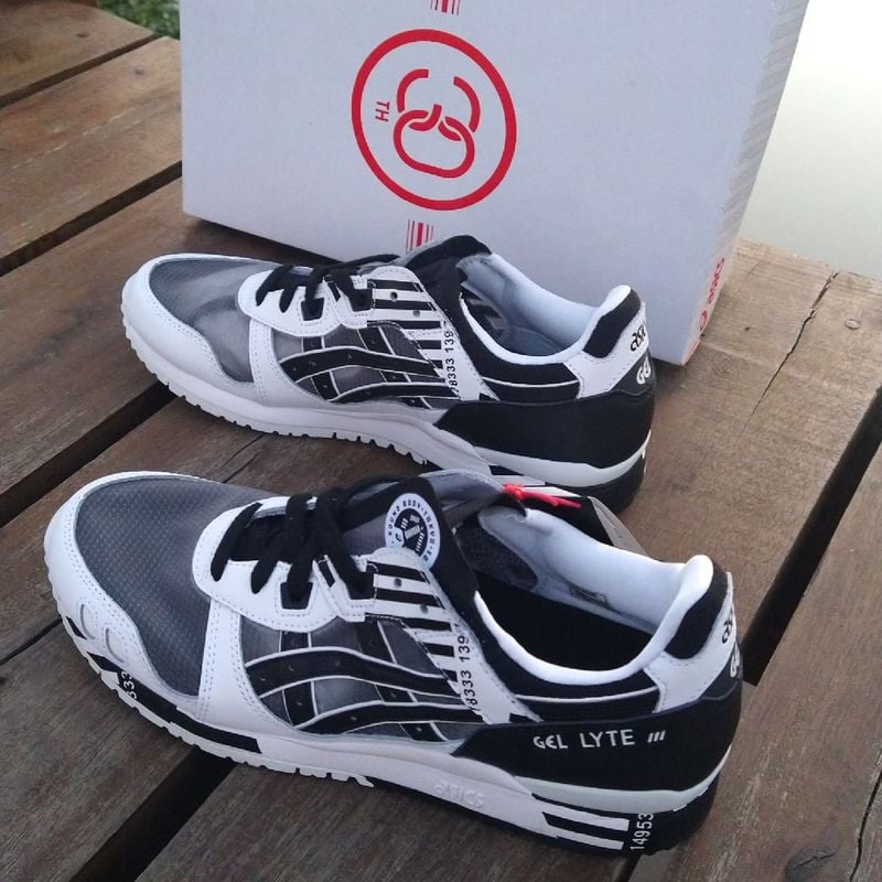 Tênis Asics Tiger Gel Lyte Iii Og Japan Tokyo Branco Preto Edição Especial  Tênis Masculino Asics Nunca Usado 62940001 enjoei