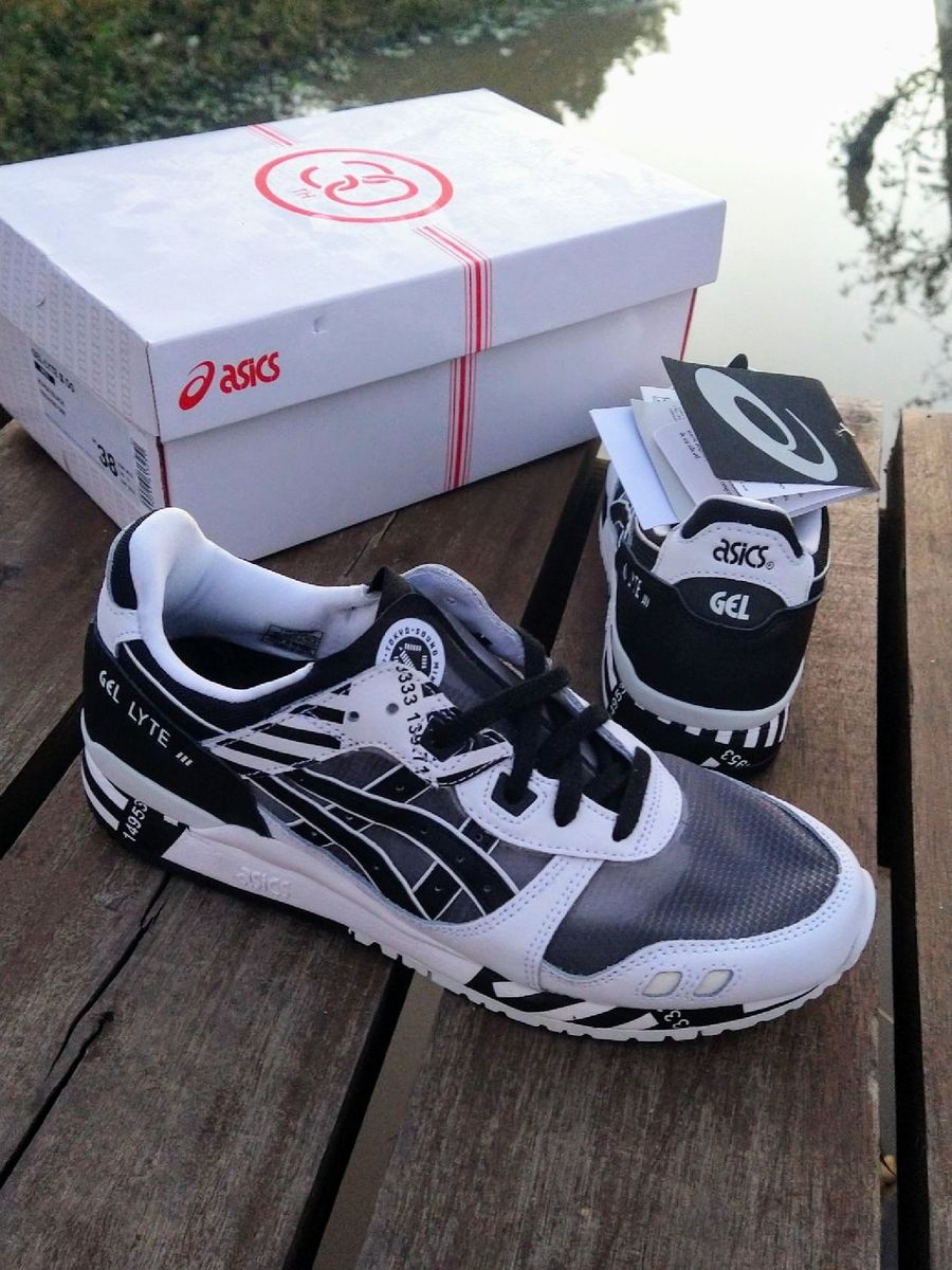 T nis Asics Tiger Gel Lyte Iii Og Japan Tokyo Branco Preto Edi o Especial T nis Masculino Asics Nunca Usado 62940001 enjoei