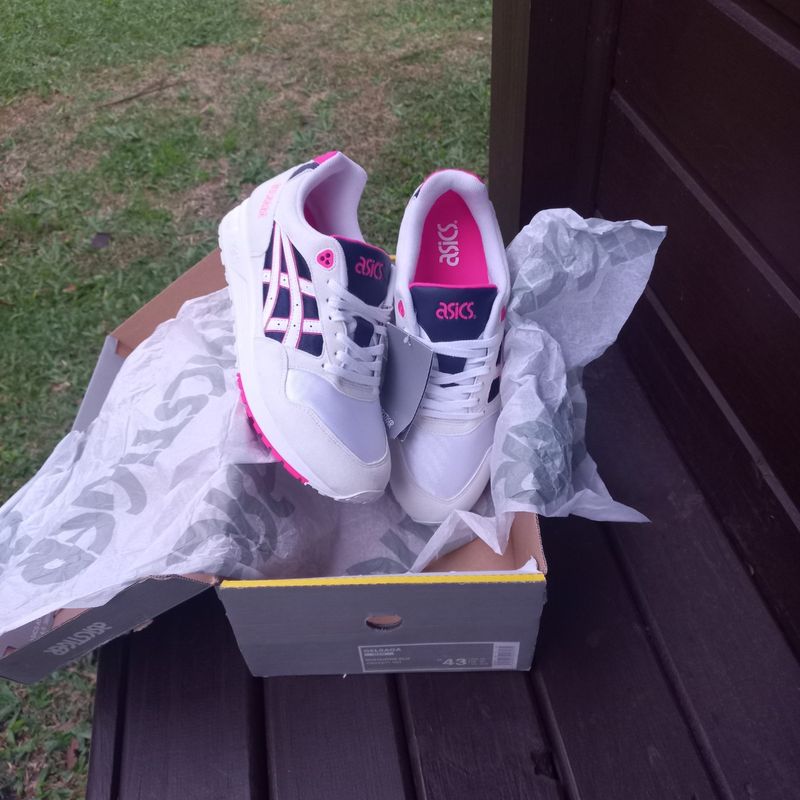 Asics gel saga hot sale white pink glow