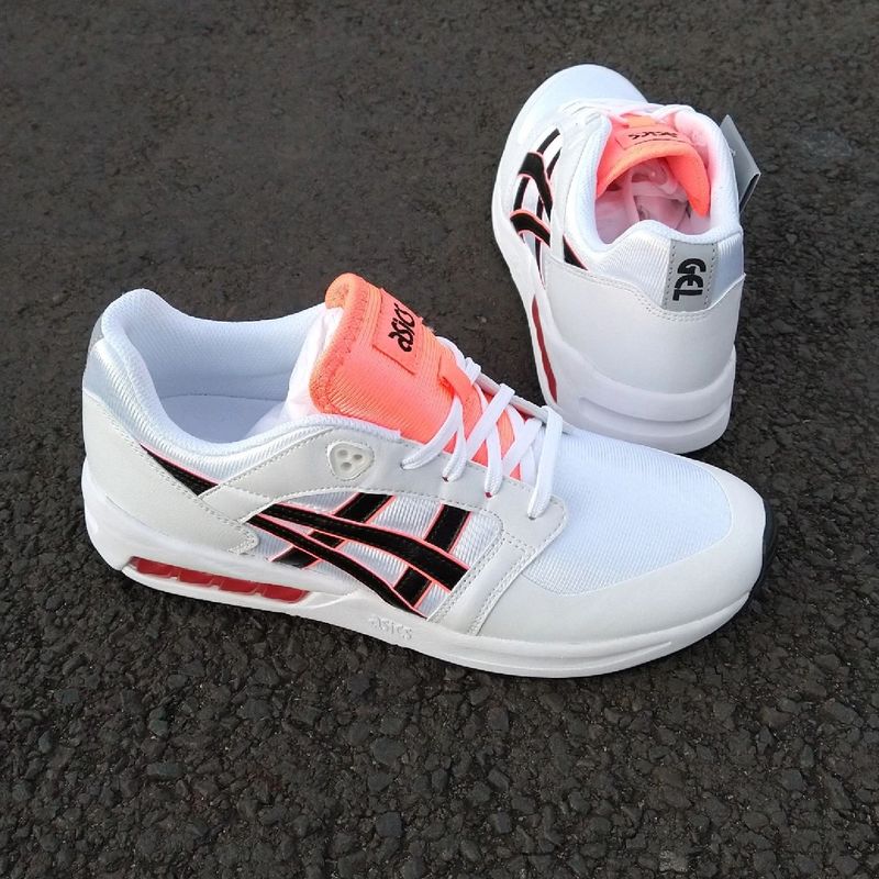 Asics gel saga branco best sale