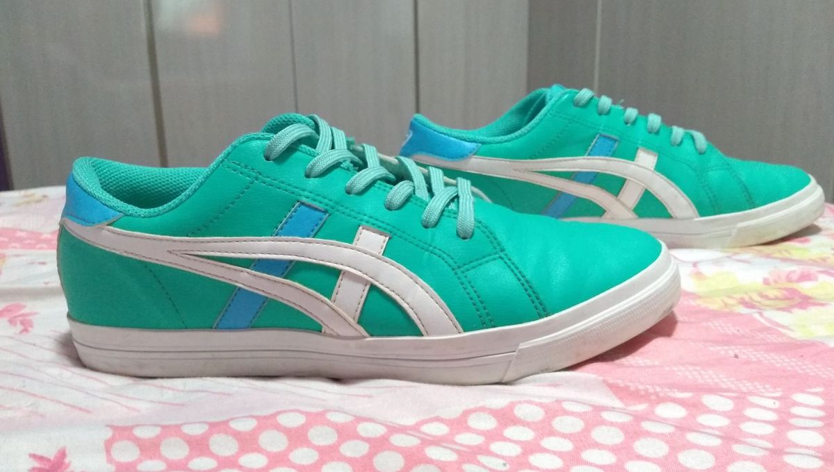 asics verde agua