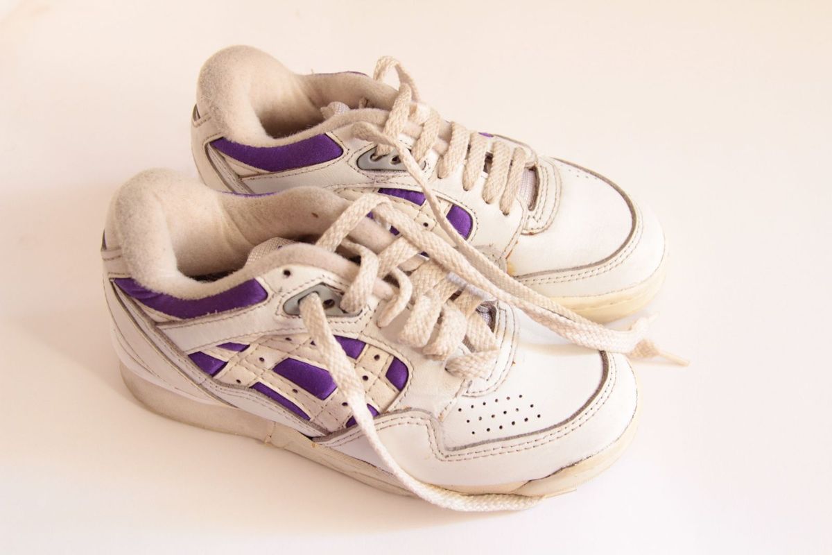 tenis asics vintage - menino asics