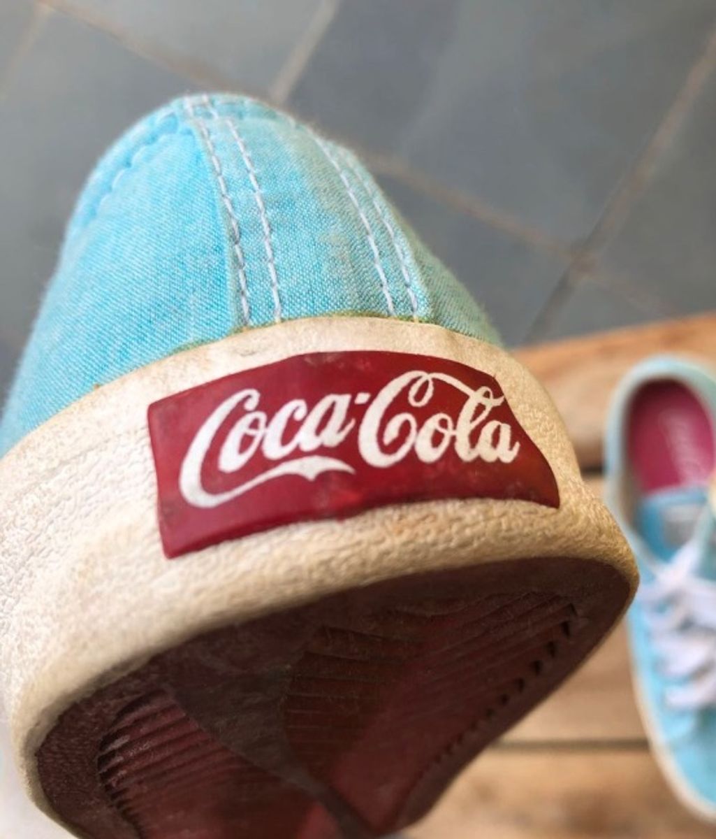 tenis coca cola azul bebe