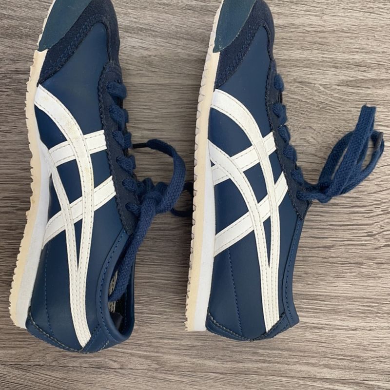 Tênis Azul Marinho Infantil Onitsuka Tiger Asics Tam 29 | Asics
