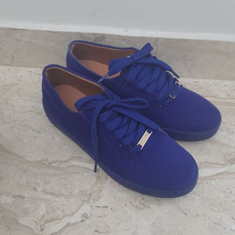 Tênis Azul Vizzano Vizzano Nunca Usado 109048008 enjoei
