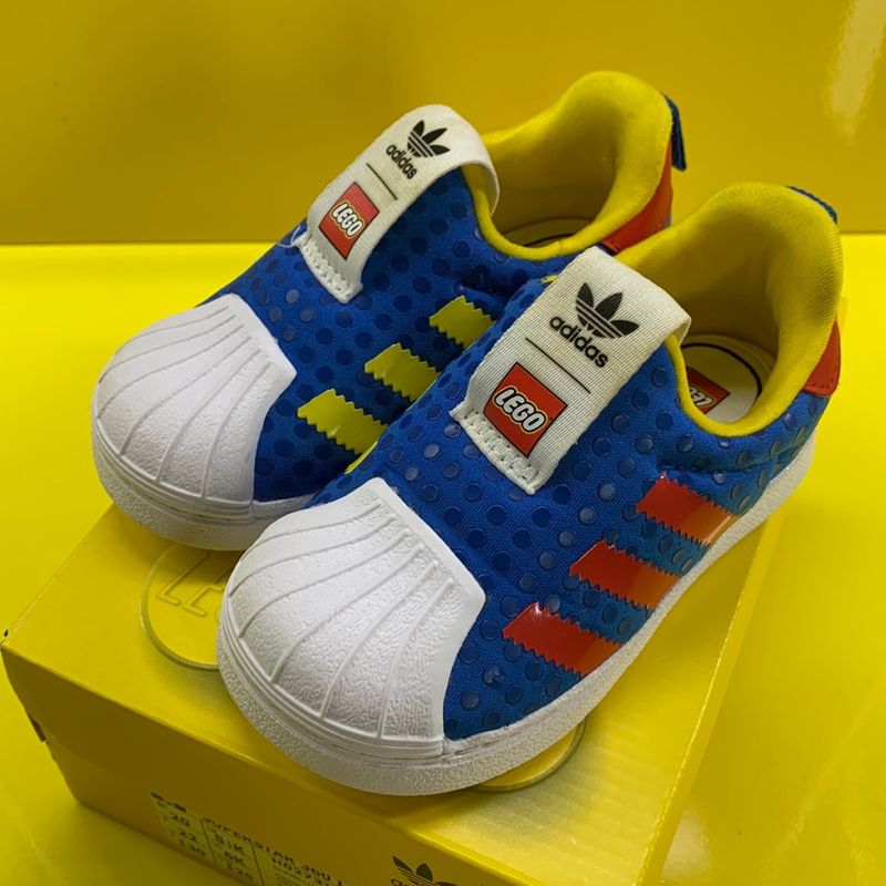 Tênis Baby Adidas Superstar 360 X Lego Tamanho 20 Calçado Infantil para  Meninos Adidas Usado 99131696 enjoei