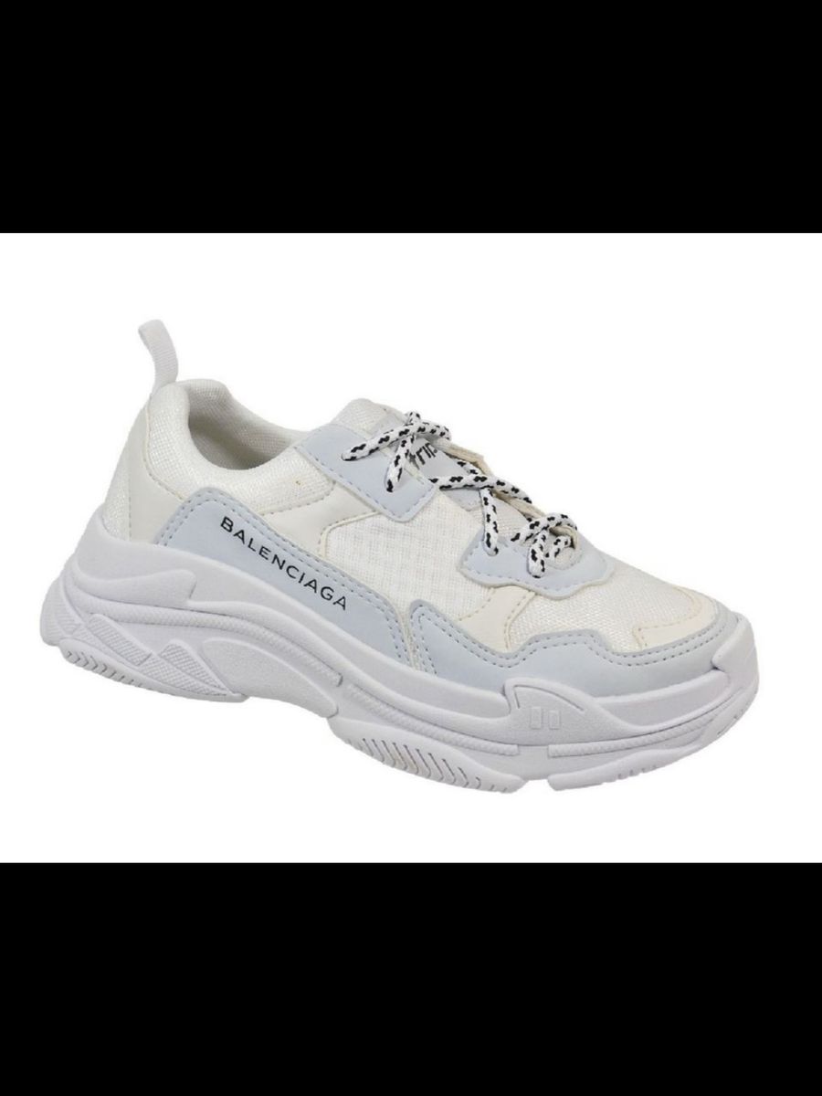 tenis branco balenciaga