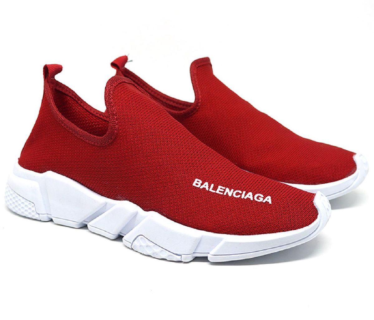 tenis balenciaga vermelho