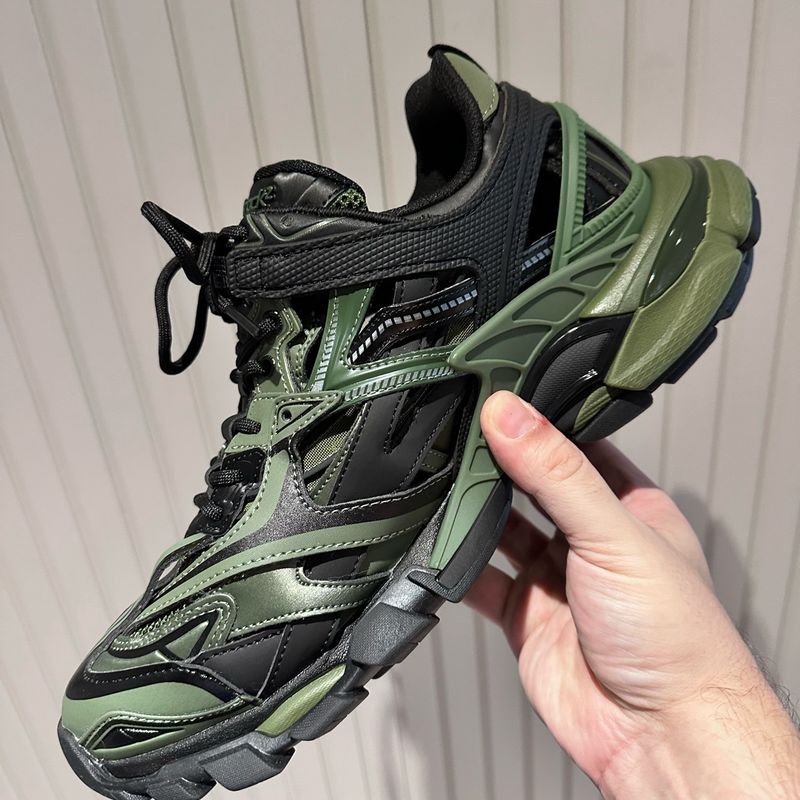 Tênis Balenciaga Track-2 Olive/Black 42br Masculino Balenciaga