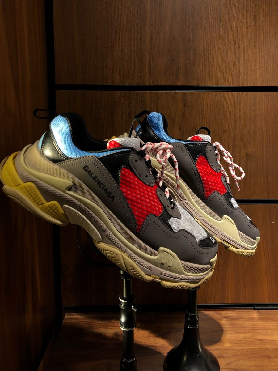 tenis balenciaga colorido