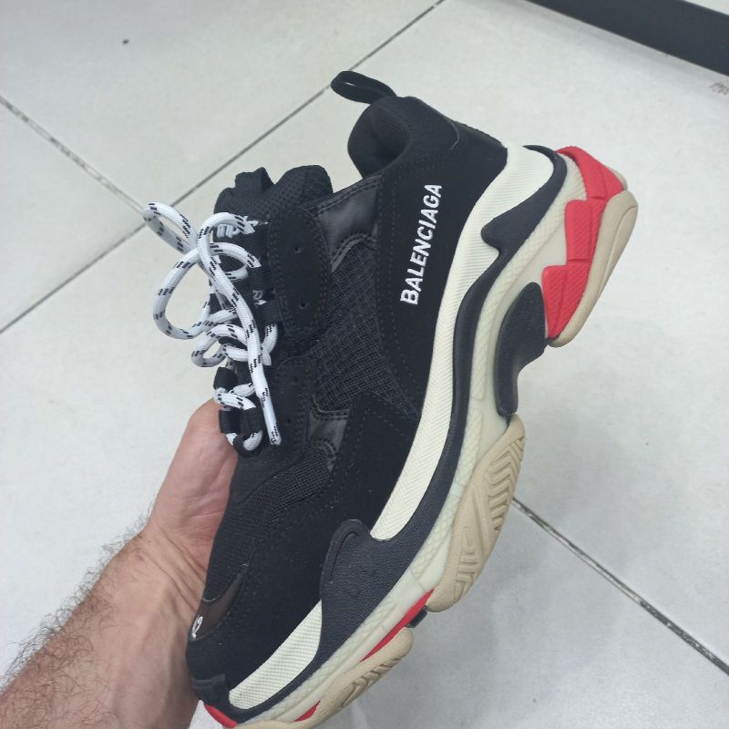 Tenis Balenciaga Triple S Preto 43, Tênis Masculino Balenciaga Nunca Usado  93335983