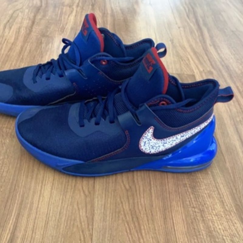 Tenis de store basquete nike azul