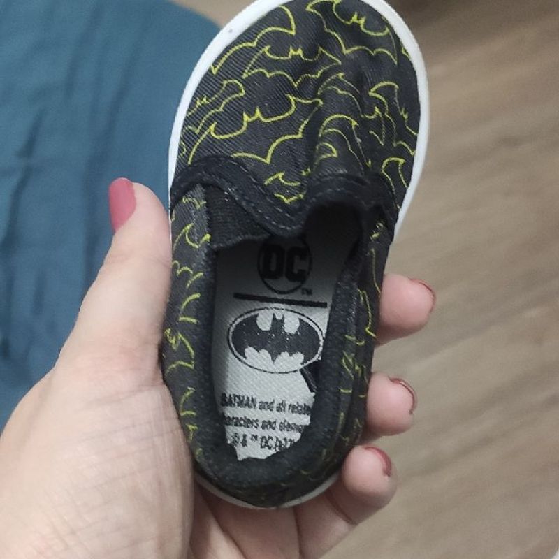 T nis Batman Beb Cal ado Infantil para Beb Dc Comics Usado