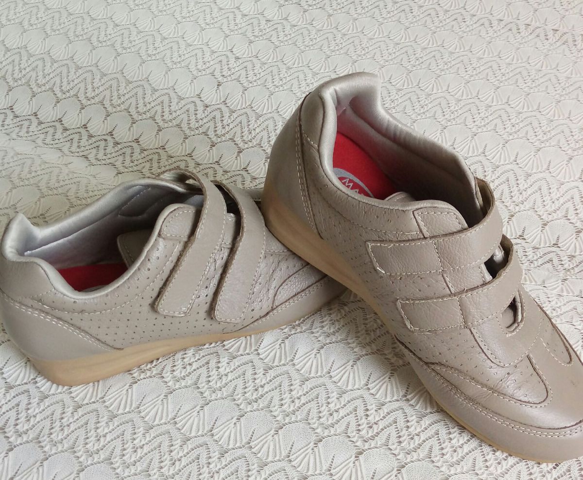 sapatênis feminino marina mello bege