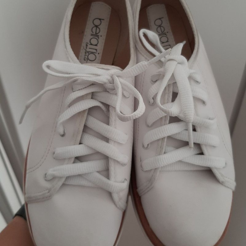 Tenis feminino best sale branco beira rio