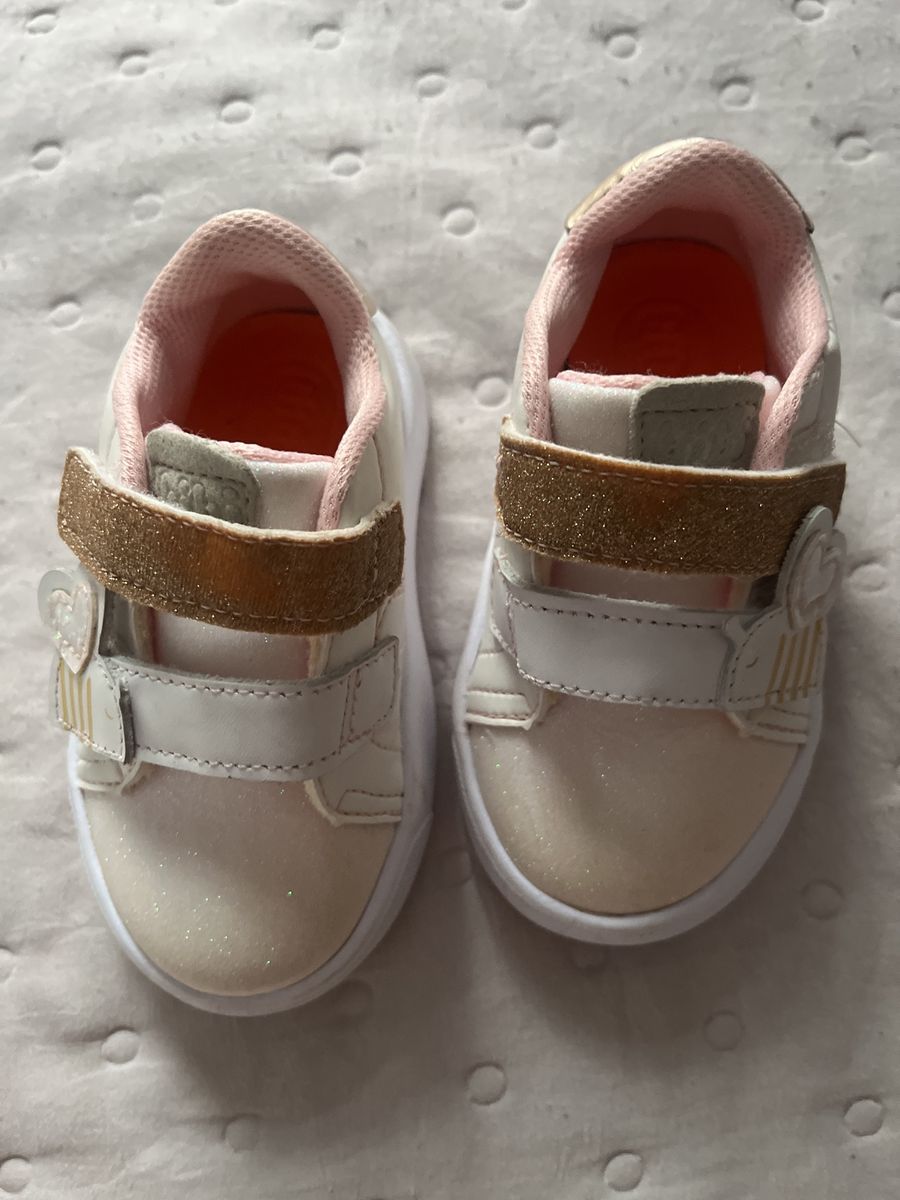 Tênis Bibi Infantil Feminino Branco 20 | Calçado Infantil para Meninas ...