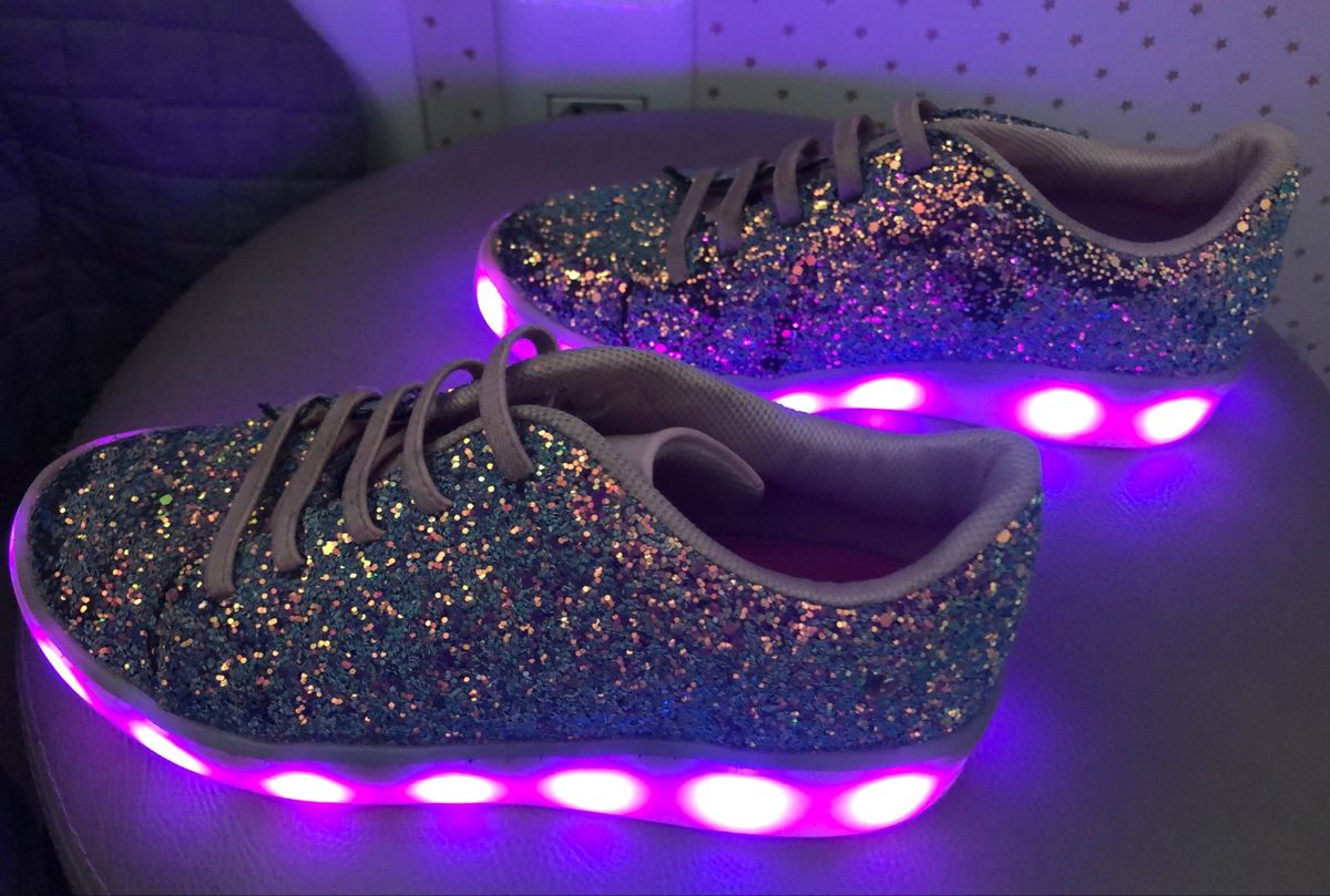 tenis bibi com glitter