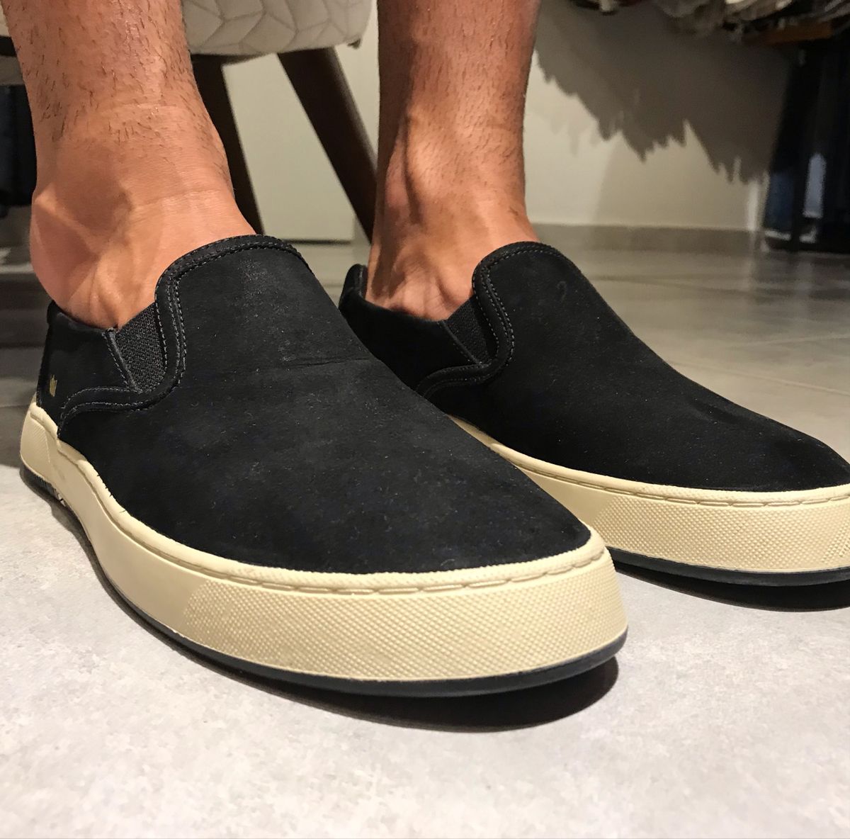 tenis slip on masculino osklen