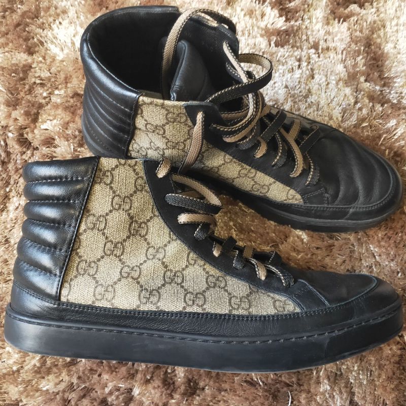 Bota sales masculina gucci