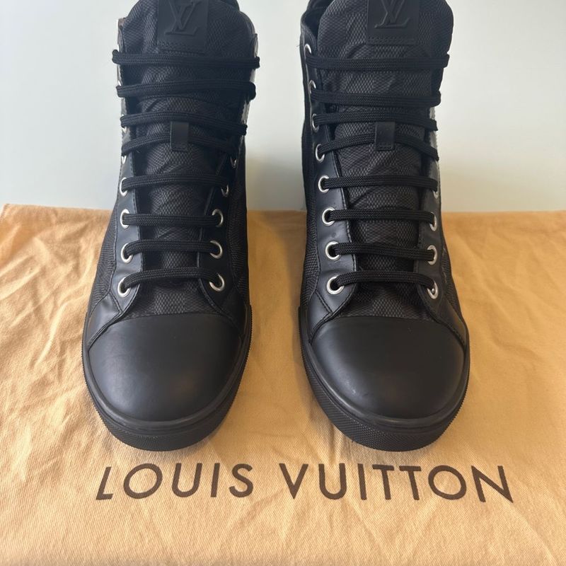 Tenis, Bota Louis Vuitton Monte Carlo Preto. Tam. 41 | Bota Masculina Louis  Vuitton Usado 88839512 | enjoei