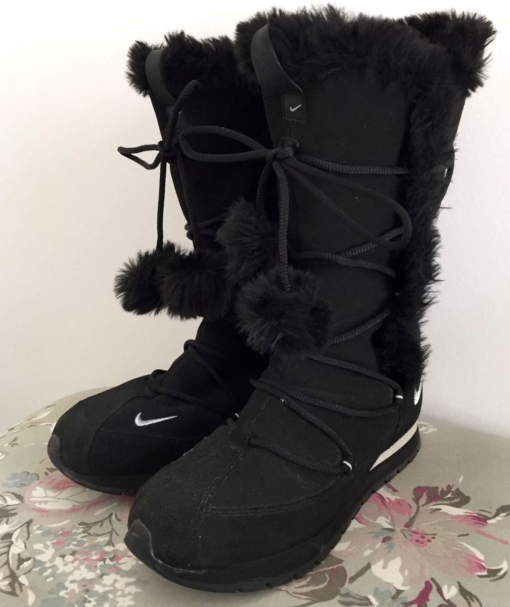 bota de neve usada