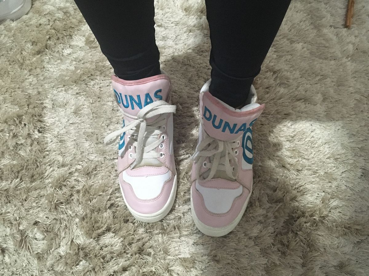 tenis de botinha para academia