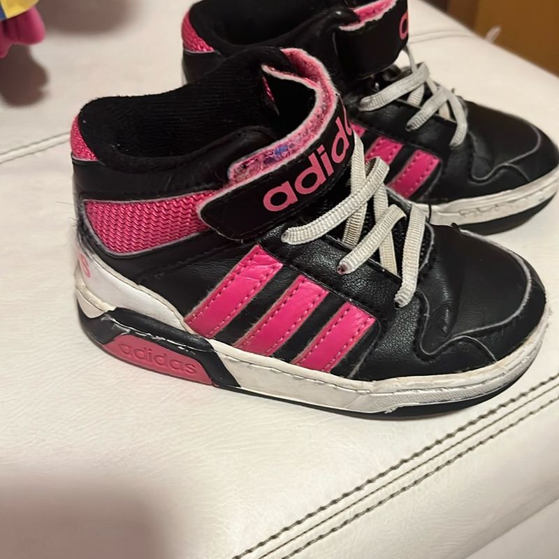 Infantil Feminino Tenis Botinha Adidas Infantil Tênis Botinha