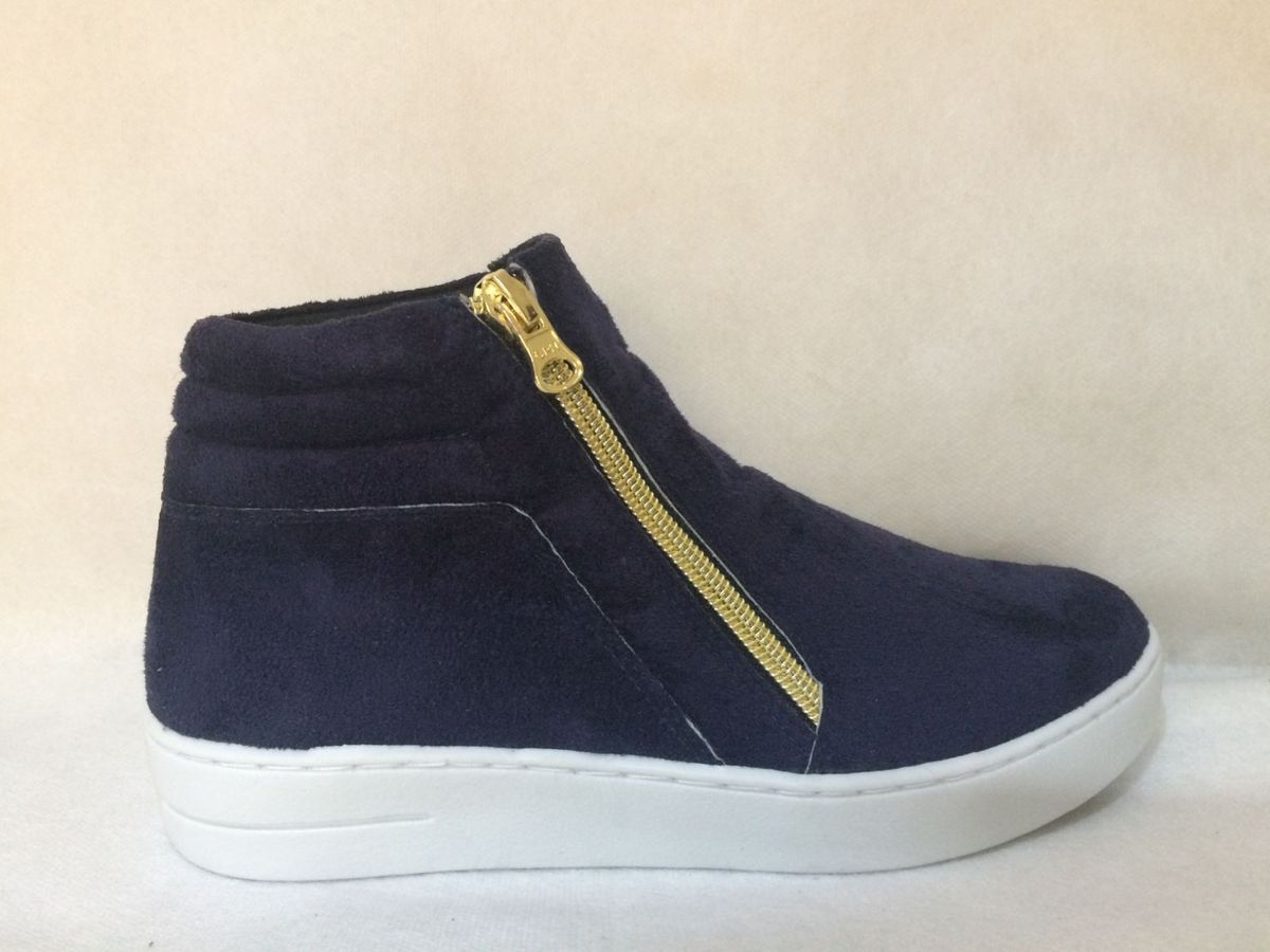 tenis botinha camurça