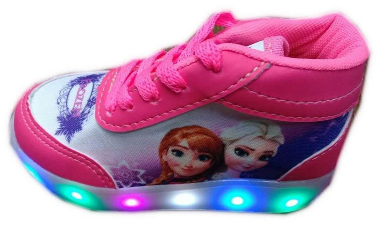 botinha de led infantil