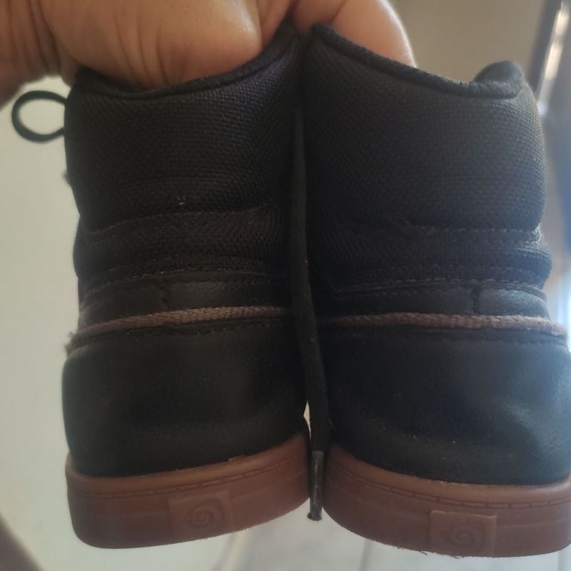 Tenis Botinha Marisol em Couro Cal ado Infantil para Meninos