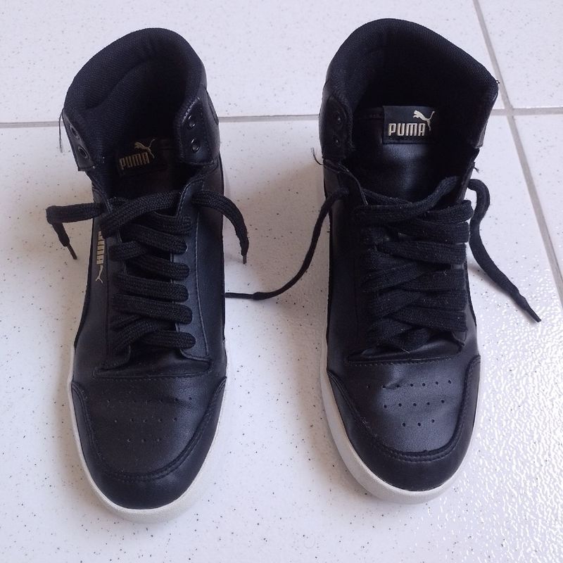 Sneakers Puma Feminino Cano Alto Puma Shuffle TÃªnis Puma Cano