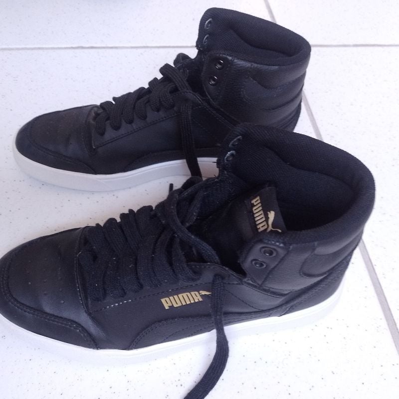 Tênis Botinha Puma Feminino Shuffle Preto Puma Usado 101753018