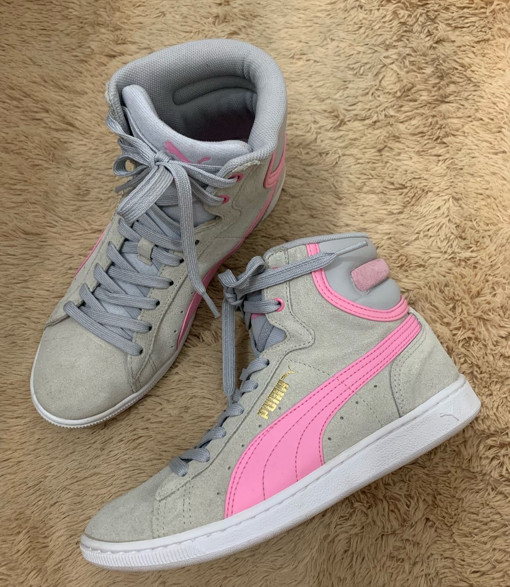 tenis puma botinha branco