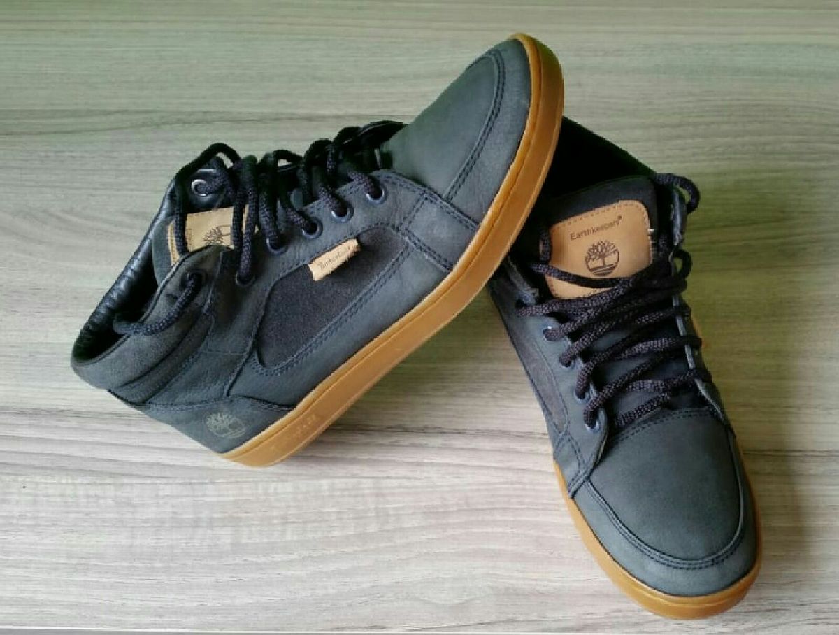 tenis timberland cano alto masculino