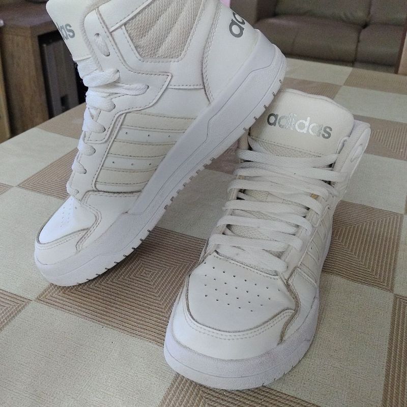 Tênis Branco Adidas Cano Alto Adidas Usado 102500702 enjoei - Main Image