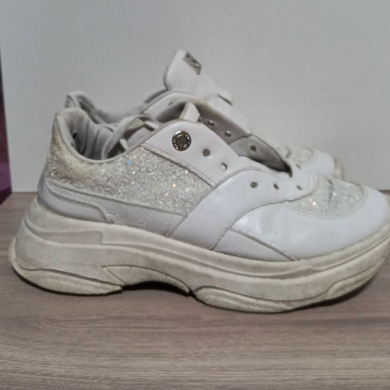 Tenis best sale branco bebece